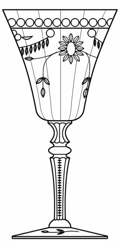 1488-1 Water Goblet by Seneca-1