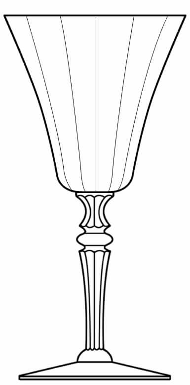1488-2 Water Goblet by Seneca-1
