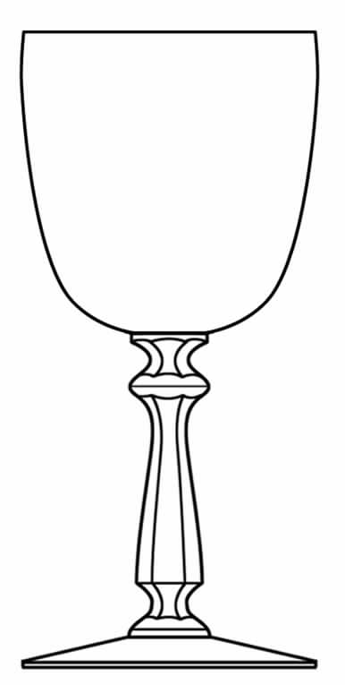 1693 Water Goblet by Seneca-1