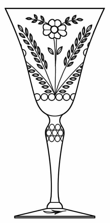 190-1 Water Goblet by Seneca-1