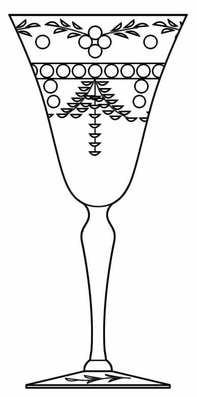 190-10 Water Goblet by Seneca-1