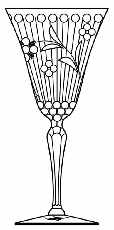 190-13 Water Goblet by Seneca-1