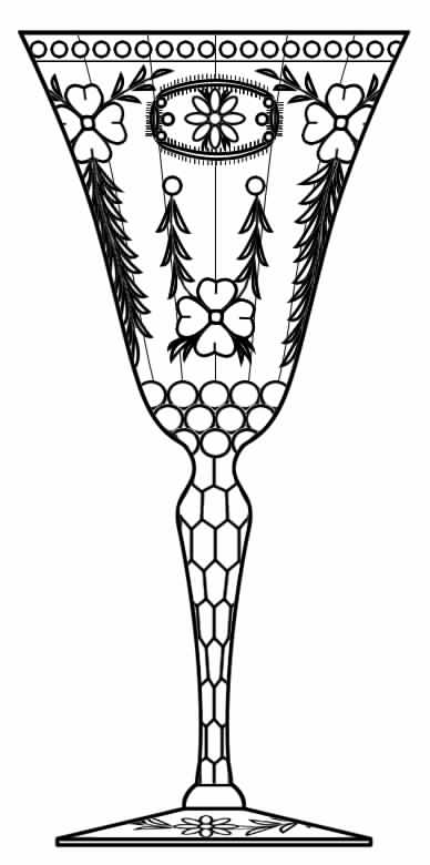 190-15 Water Goblet by Seneca-1