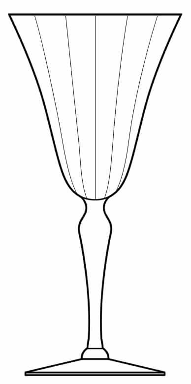 190-16 Water Goblet by Seneca-1