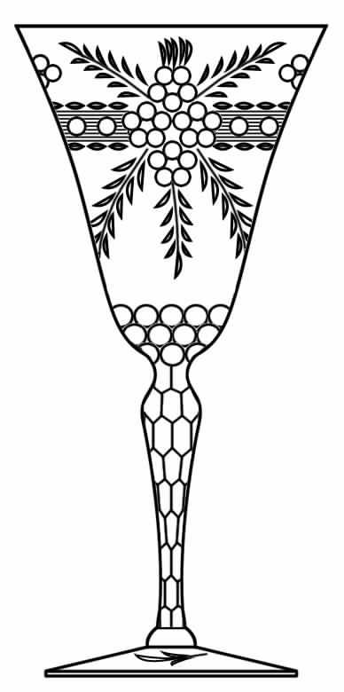 190-4 Water Goblet by Seneca-1