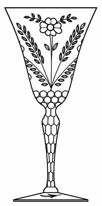 190-6 Water Goblet by Seneca-1
