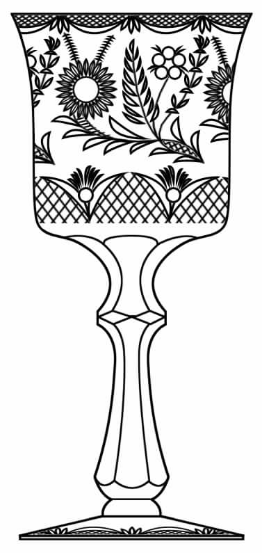 1934-1 Water Goblet by Seneca-1