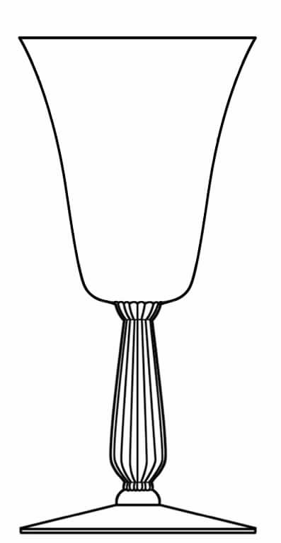 1951 Water Goblet by Seneca-1