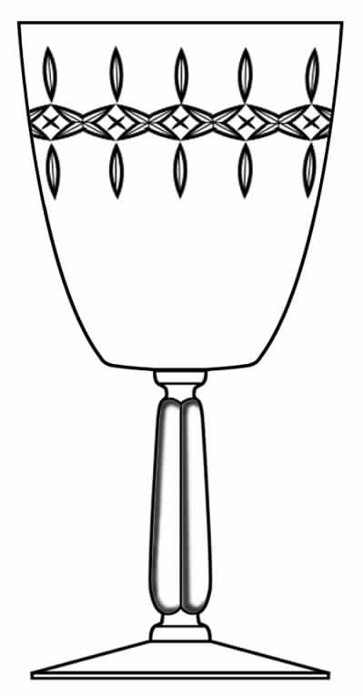 1952-1 Water Goblet by Seneca-1