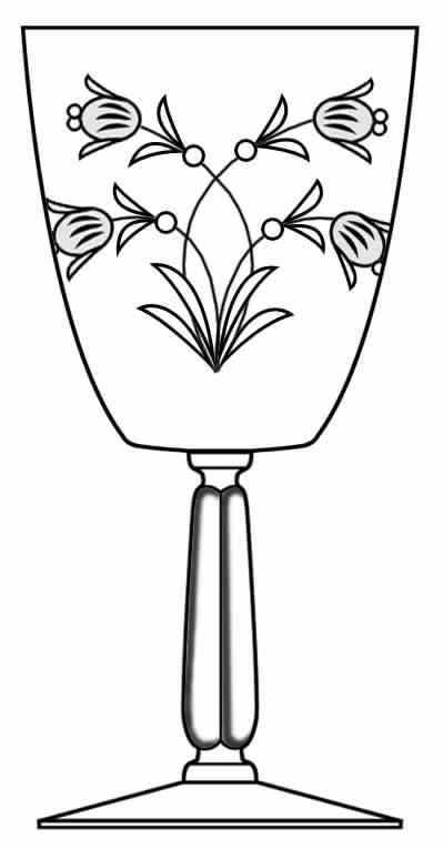 1952-2 Water Goblet by Seneca-1