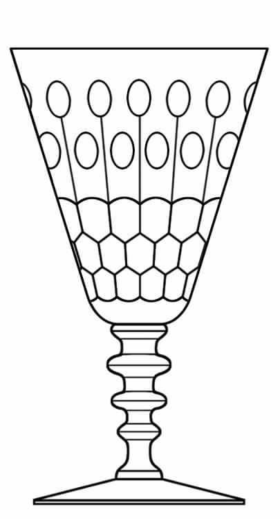 215-4 Water Goblet by Seneca-1