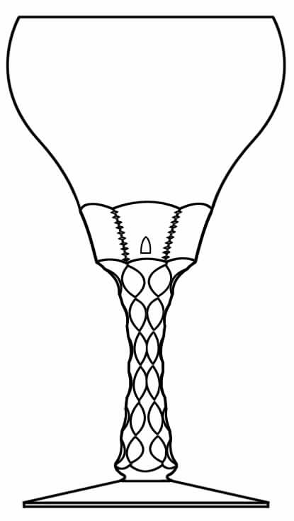 2257 Water Goblet by Seneca-1