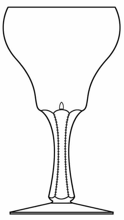 2258 Water Goblet by Seneca-1