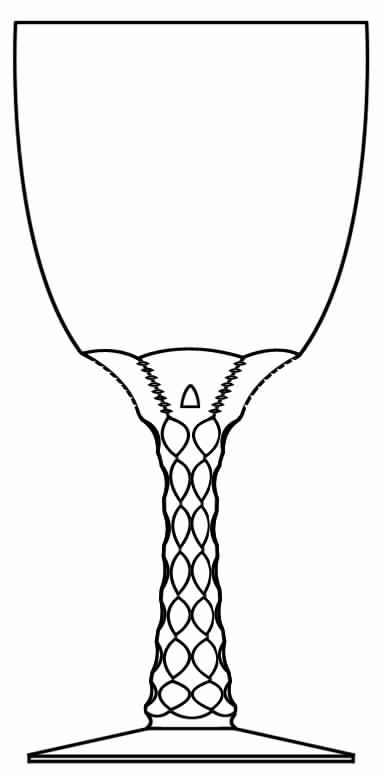2502 Water Goblet by Seneca-1