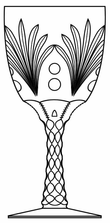 2502-1 Water Goblet by Seneca-1