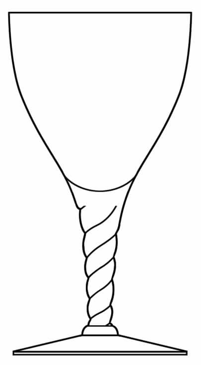 256-1 Water Goblet by Seneca-1