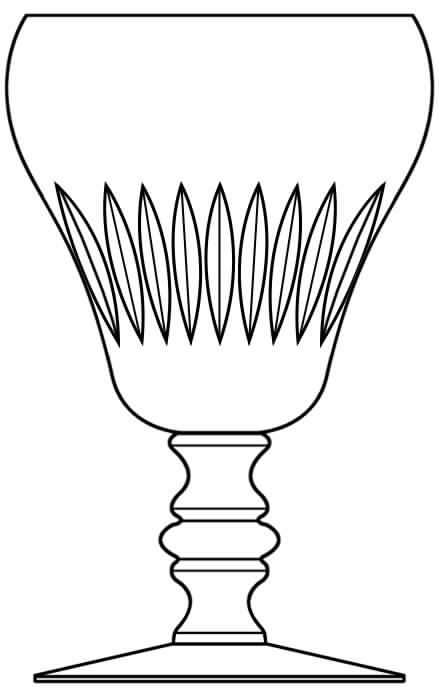258-1 Water Goblet by Seneca-1