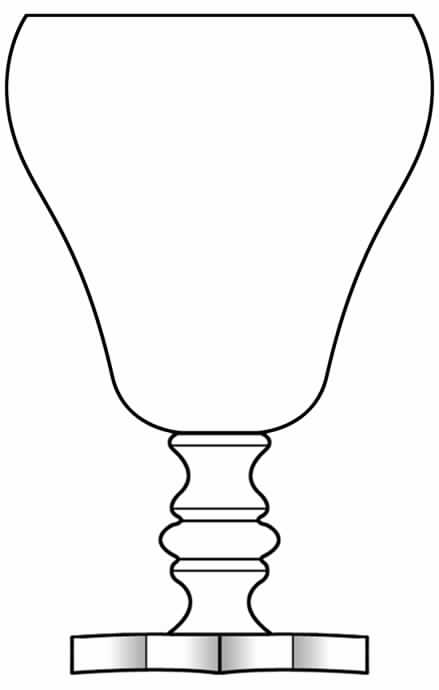 259 Ruby Water Goblet by Seneca-1