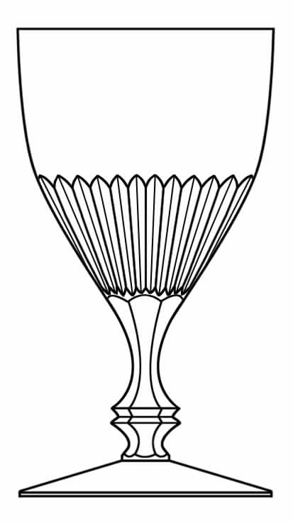 3214-4 Water Goblet by Seneca-1