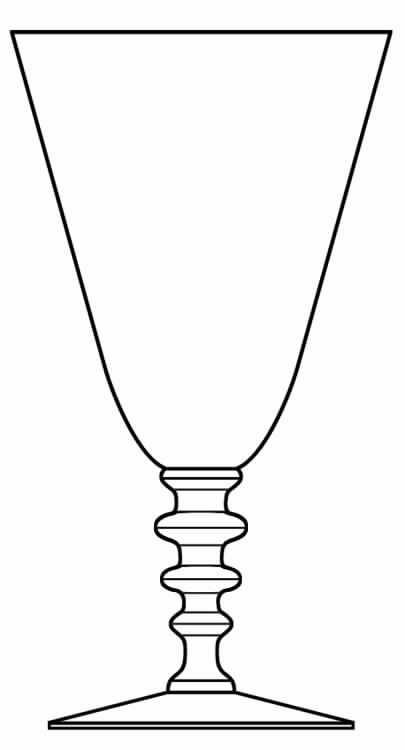 388-6 Water Goblet by Seneca-1