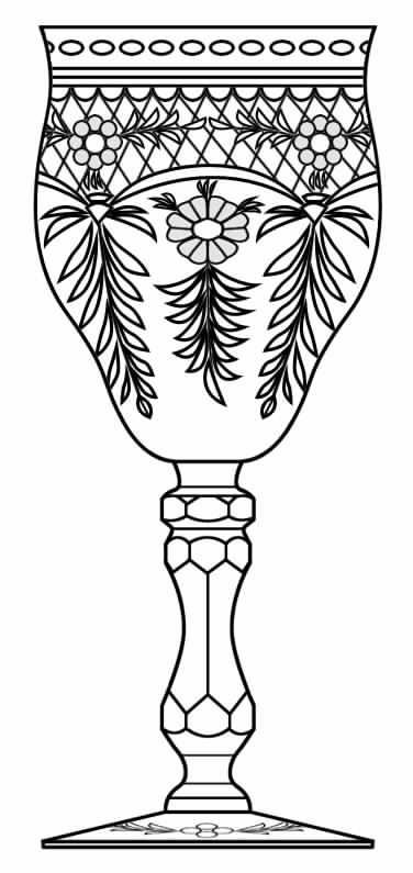 393-1 Water Goblet by Seneca-1