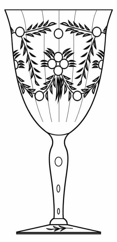 475-4 Water Goblet by Seneca-1