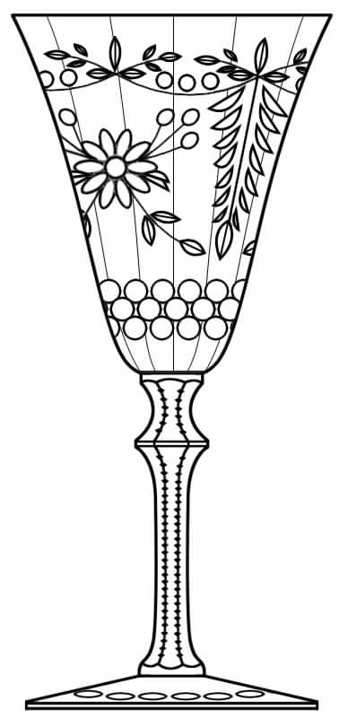 482-1 Water Goblet by Seneca-1