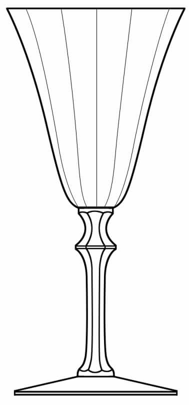 482-3 Water Goblet by Seneca-1