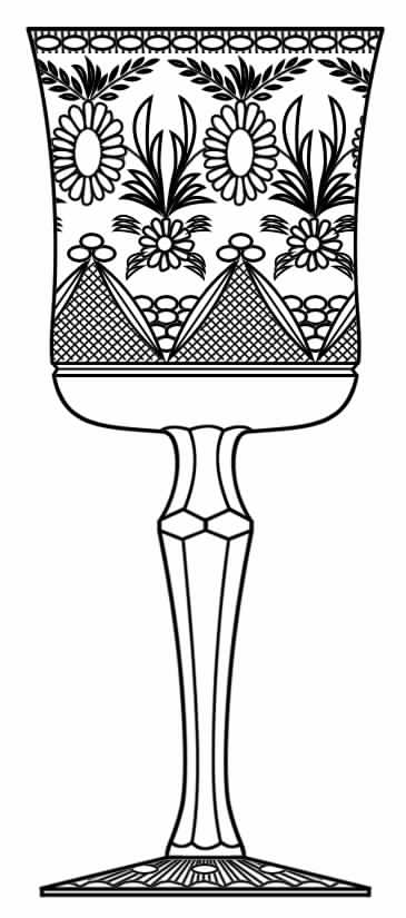 4833-1 Water Goblet by Seneca-1