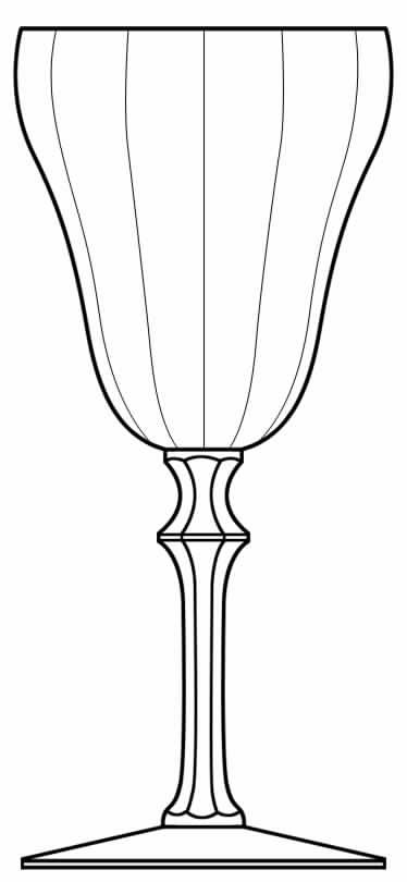 485-4 Water Goblet by Seneca-1
