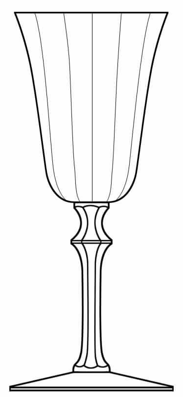 486-2 Water Goblet by Seneca-1