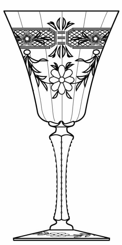 488-1 Water Goblet by Seneca-1