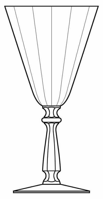 493-1 Water Goblet by Seneca-1