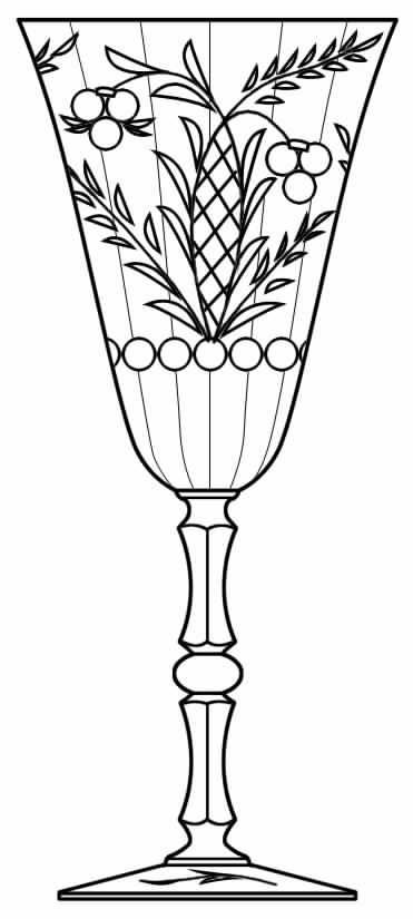 515-1 Water Goblet by Seneca-1