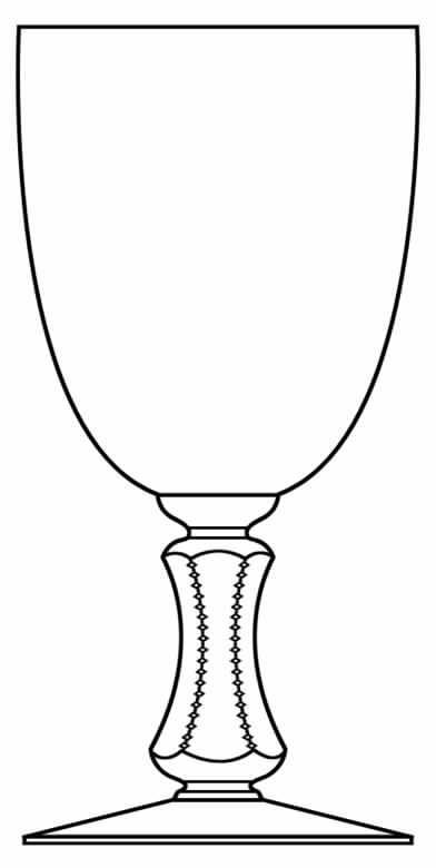518-2 Water Goblet by Seneca-1