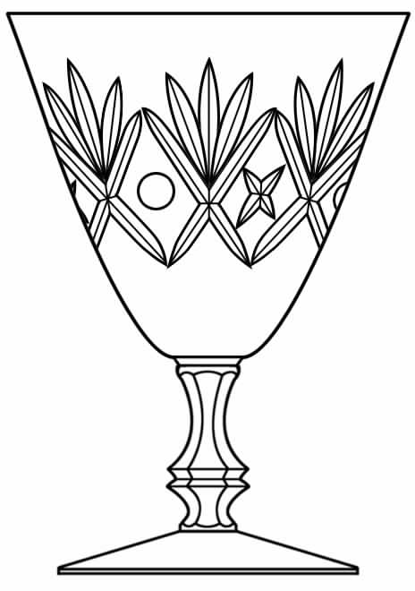 532-1 Water Goblet by Seneca-1