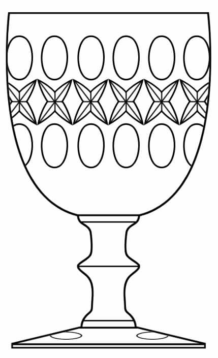 708-1 Water Goblet by Seneca-1