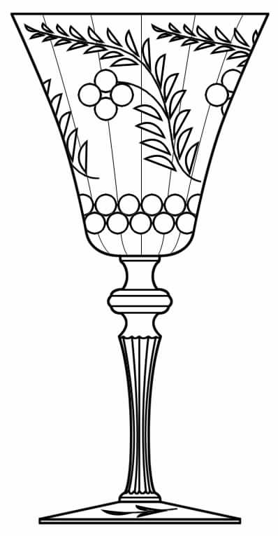 8833-3 Water Goblet by Seneca-1