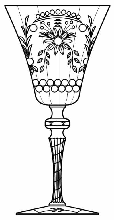 8833-5 Water Goblet by Seneca-1