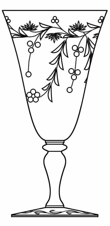 907-2 Water Goblet by Seneca-1