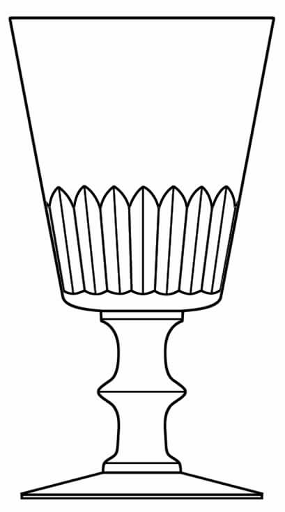 908-4 Water Goblet by Seneca-1