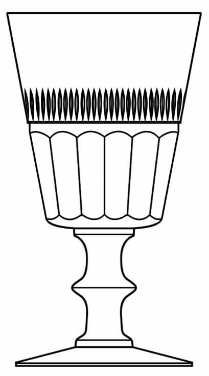 908-6 Water Goblet by Seneca-1