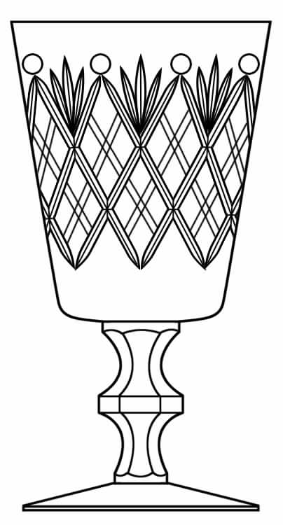913-1 Water Goblet by Seneca-1