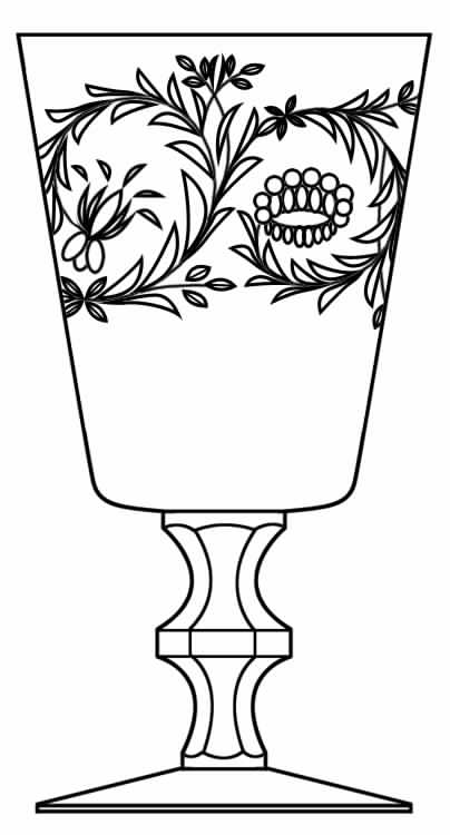 913-2 Water Goblet by Seneca-1