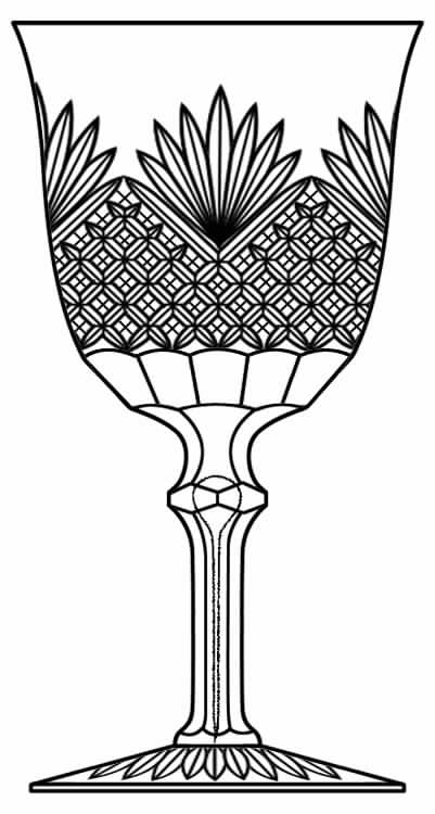915-1 Water Goblet by Seneca-1
