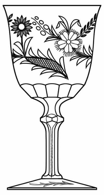 915-3 Water Goblet by Seneca-1