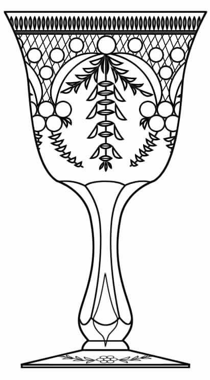 916-2 Water Goblet by Seneca-1