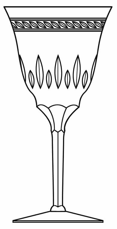 925-1 Water Goblet by Seneca-1