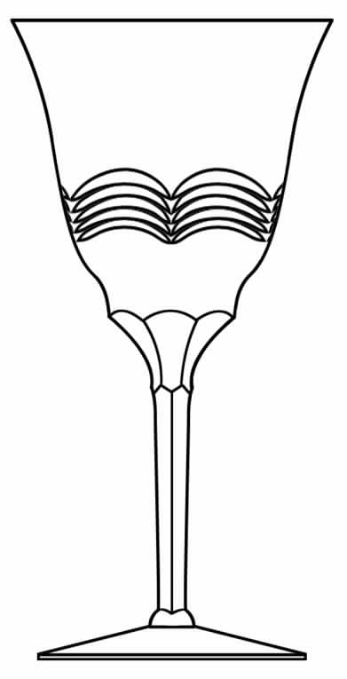 925-2 Water Goblet by Seneca-1