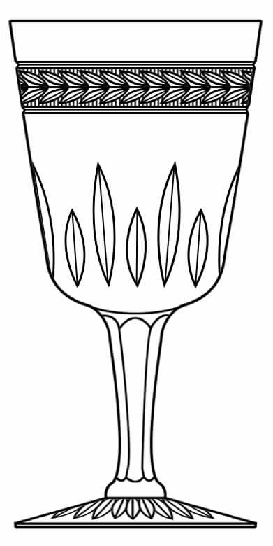 960-1 Water Goblet by Seneca-1
